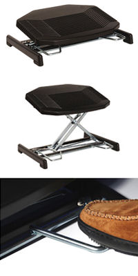 Picture of the Bakker Foot Actuated Height Adjustable Footrest by BakkerElhuizen