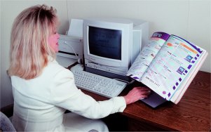 Work Comfort pictured with laptop