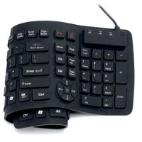 Picture of the Roll & Go Flexible Keyboard by Prestige International