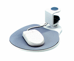 Under Desk Swivel Mouse Tray